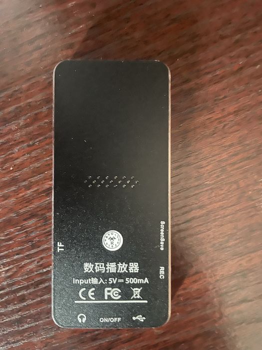 Mp3 плеєр диктофон із записом електронних книг