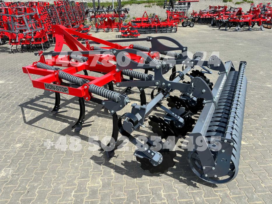 agregat bezorkowy/BEZORKOWIEC *agregat podorywkowy/ścierniskowy/gruber