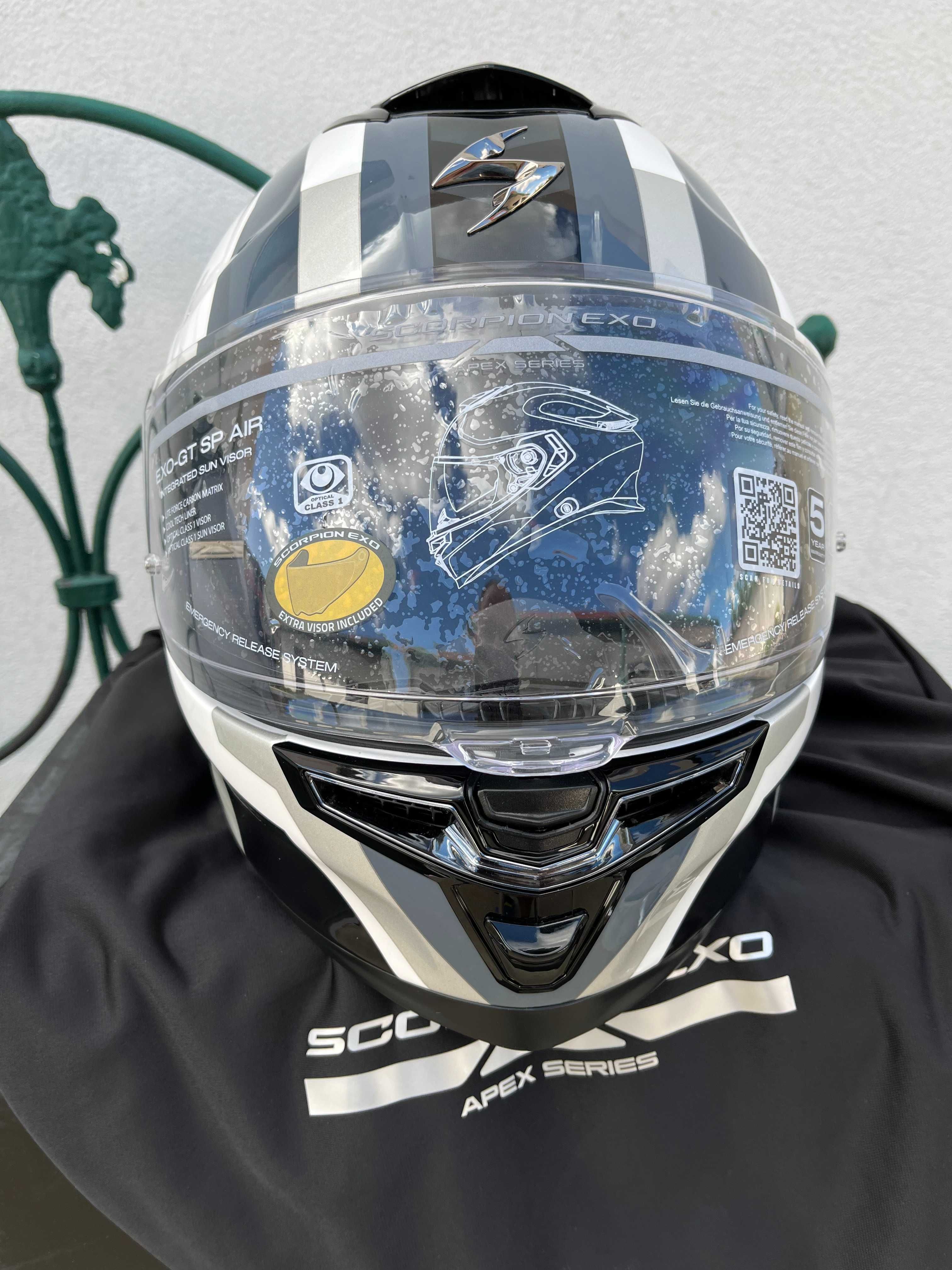 Capacete Integral Scorpion Exo-GT SP Air Touradven
