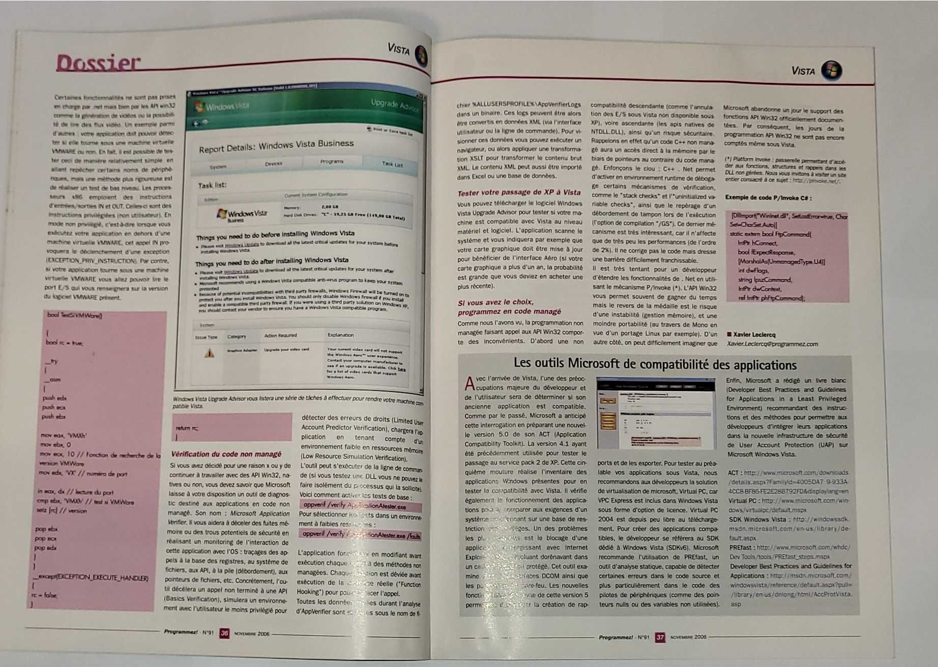 Revista de informática Programmez! nº 91 edição francesa