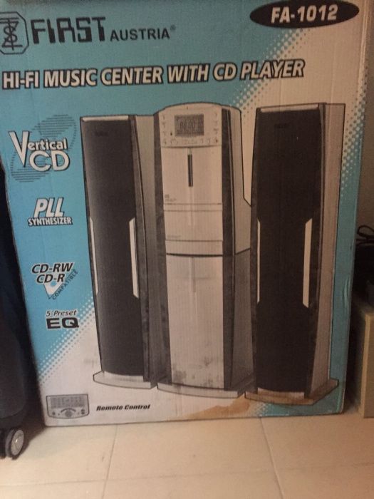 Hifi music center vintage novo