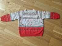 Sweter świąteczny rozmiar 68
