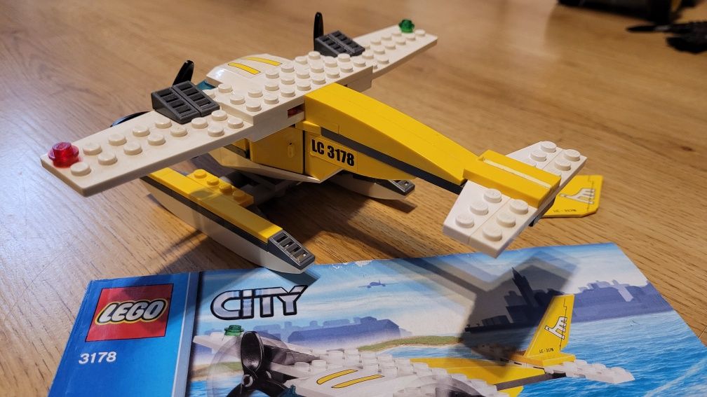 Klocki lego Samolot i helikopter lego 2 zestawy  3178 i 7741