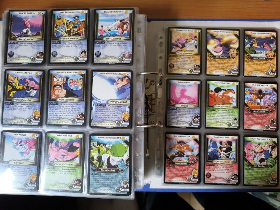 Karty Dragon Ball Z CCG SCORE kompletna Kid Buu saga 1-123.