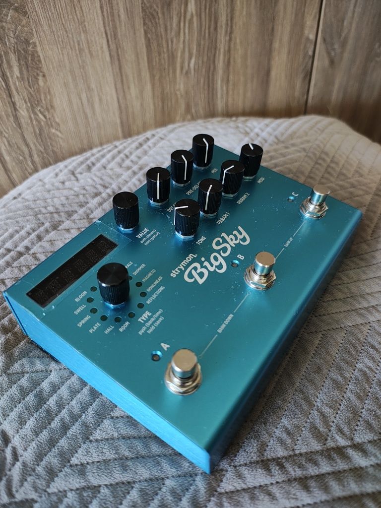 Strymon BigSky – multidimensional reverb / 12 algorytmów, 300 presetów