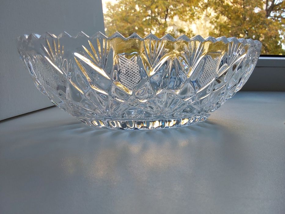 Кришталь Ваза/салатник/цукерниця/конфетница СССР Хрусталь