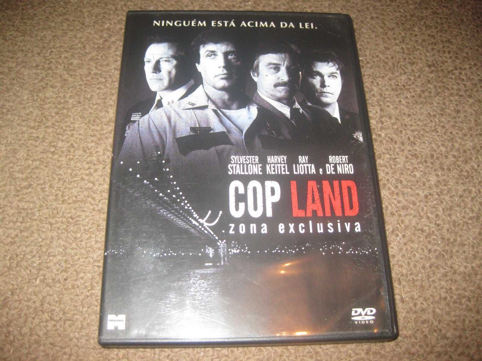 DVD "Cop Land- Zona Exclusiva" com Sylvester Stallone