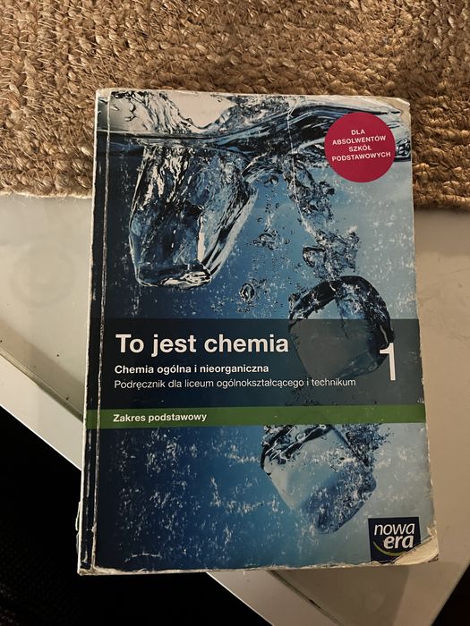 To jest chemia 1 podręcznik do liceum i technikum nowaEra