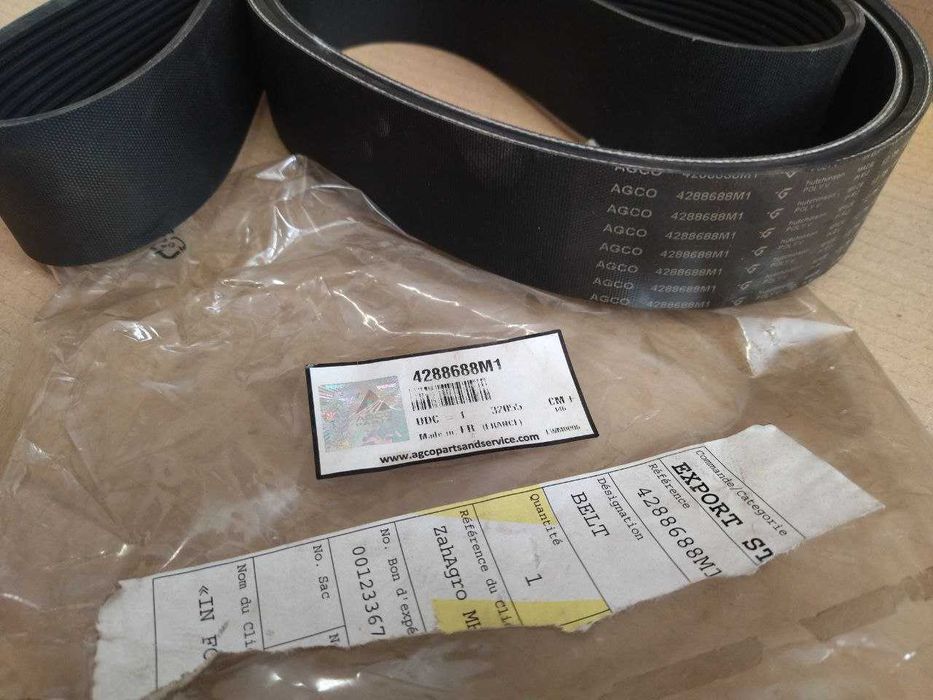 4288688M1 Пас привідний генератора ремінь AGCO Parts Massey Ferguson