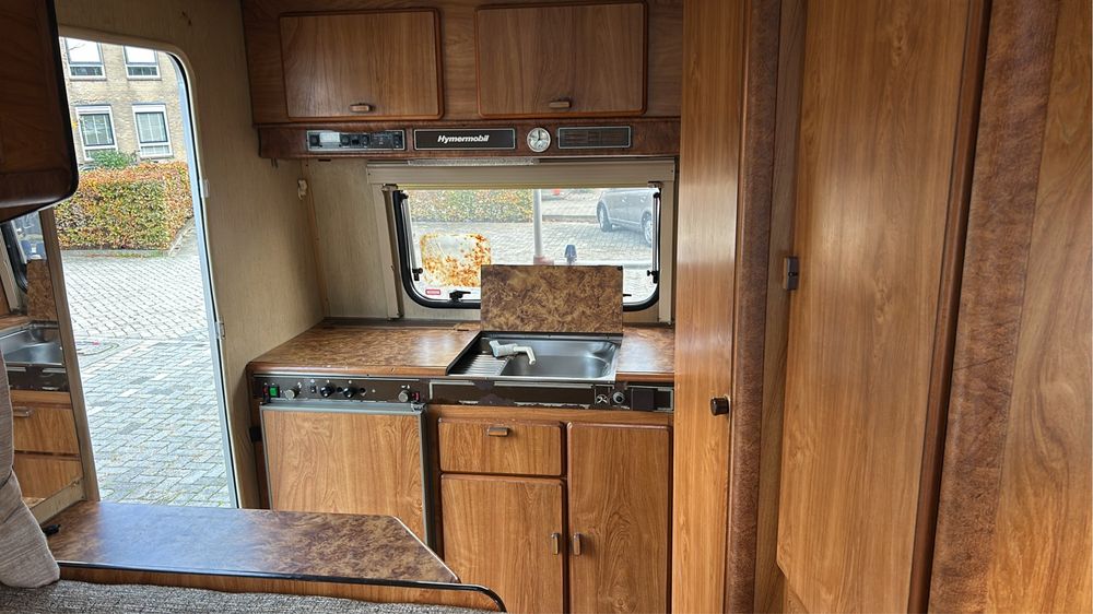 Klasyka Hymer peugeot bd stan z Nl retro Kamper 89 r
