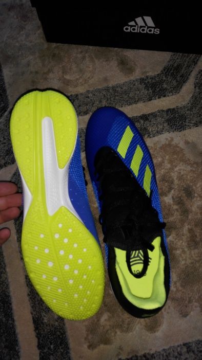 Adidas X Tango 18.3 IN blue yellow из США