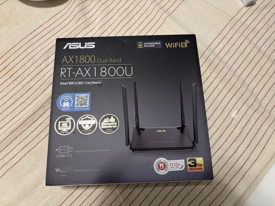 Router ASUS RT-AX1 800U WiFi6
