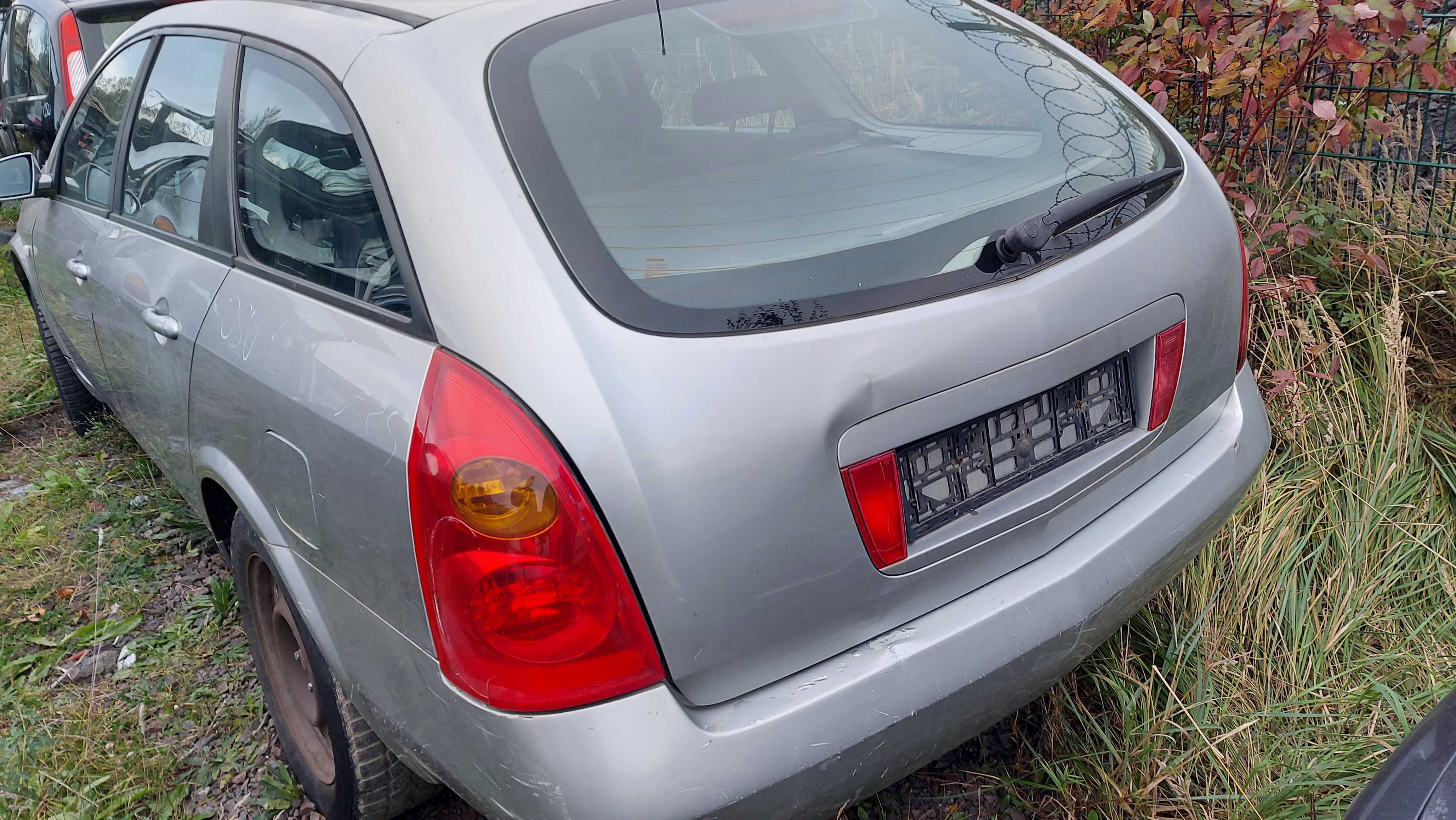 Nissan Primera P12 KY0 G wszystkie części FV transport/dostawa
