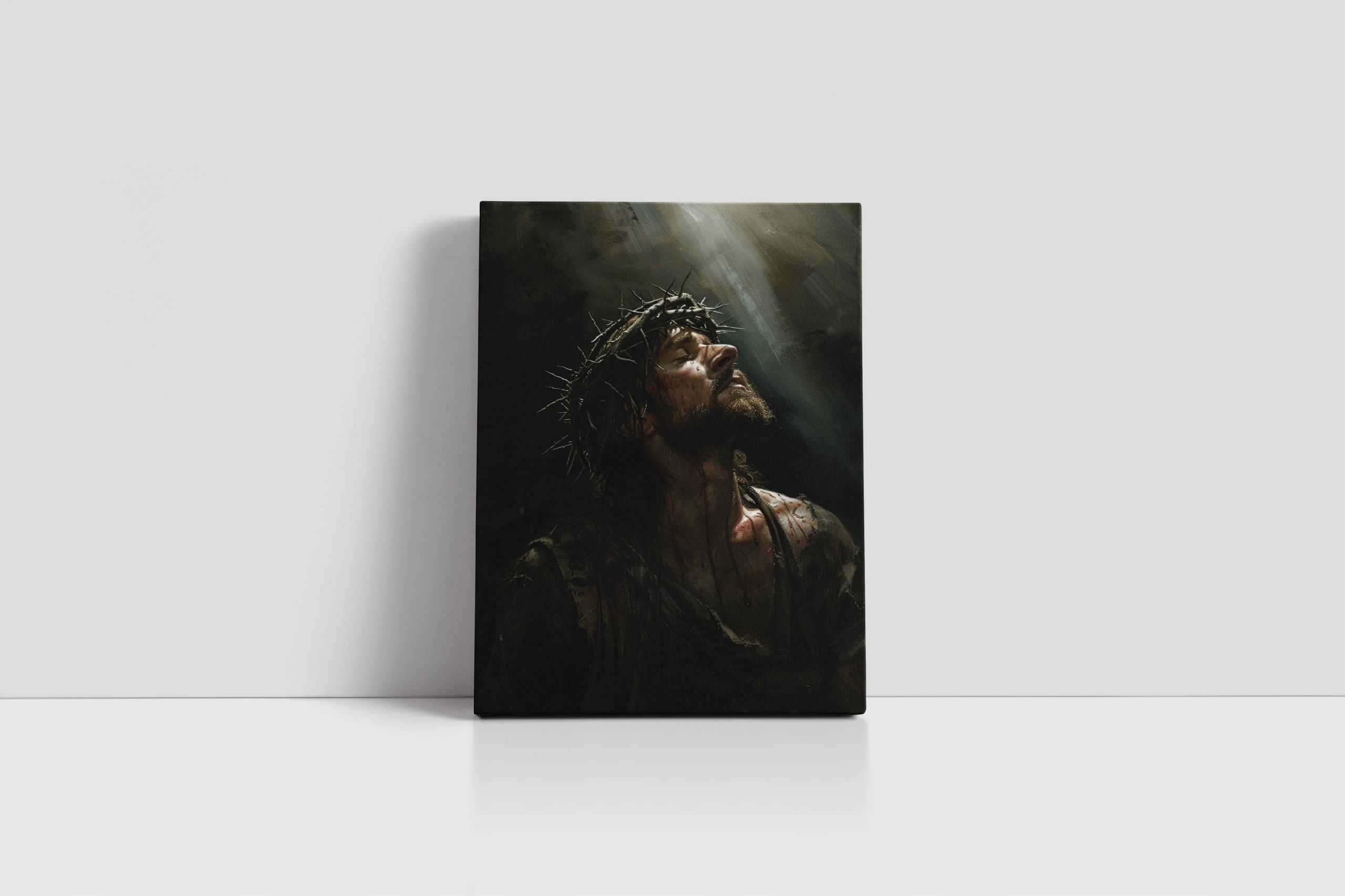 Obraz na płótnie Jezus Chrystus w koronie cierniowej 45x60