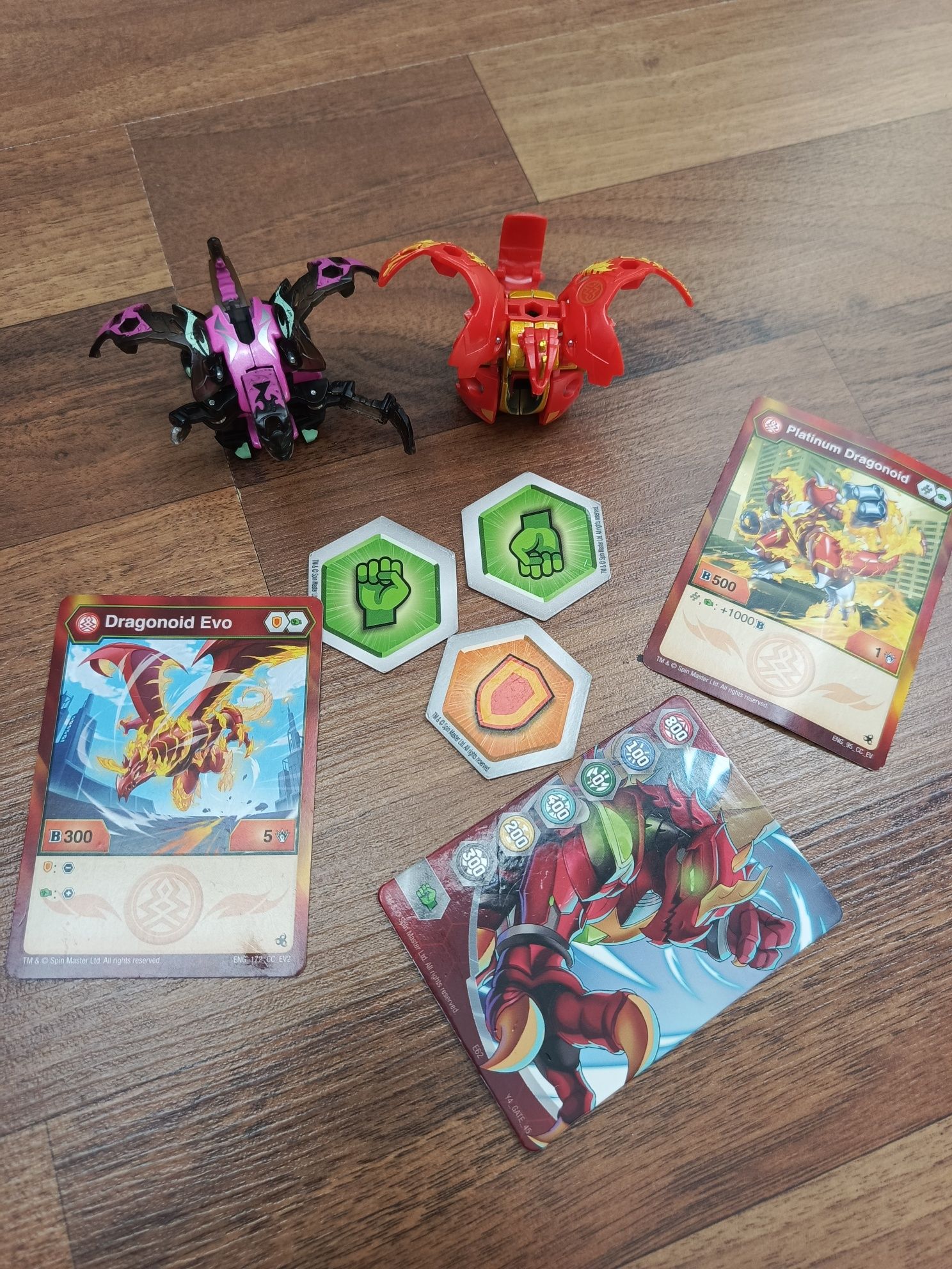 Bakugan Dragonoid Evo i inny