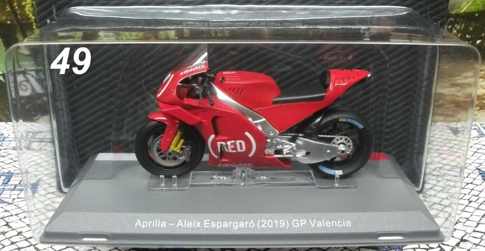 Kalex, Derby, Gilera, KTM, Aprilia, Honda, Motos GP - Altaya 1,18