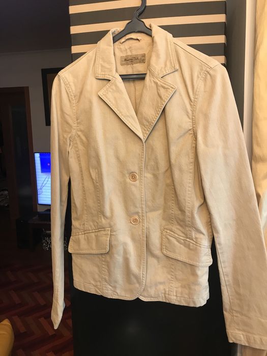 Blazer algodão Massimo Dutti