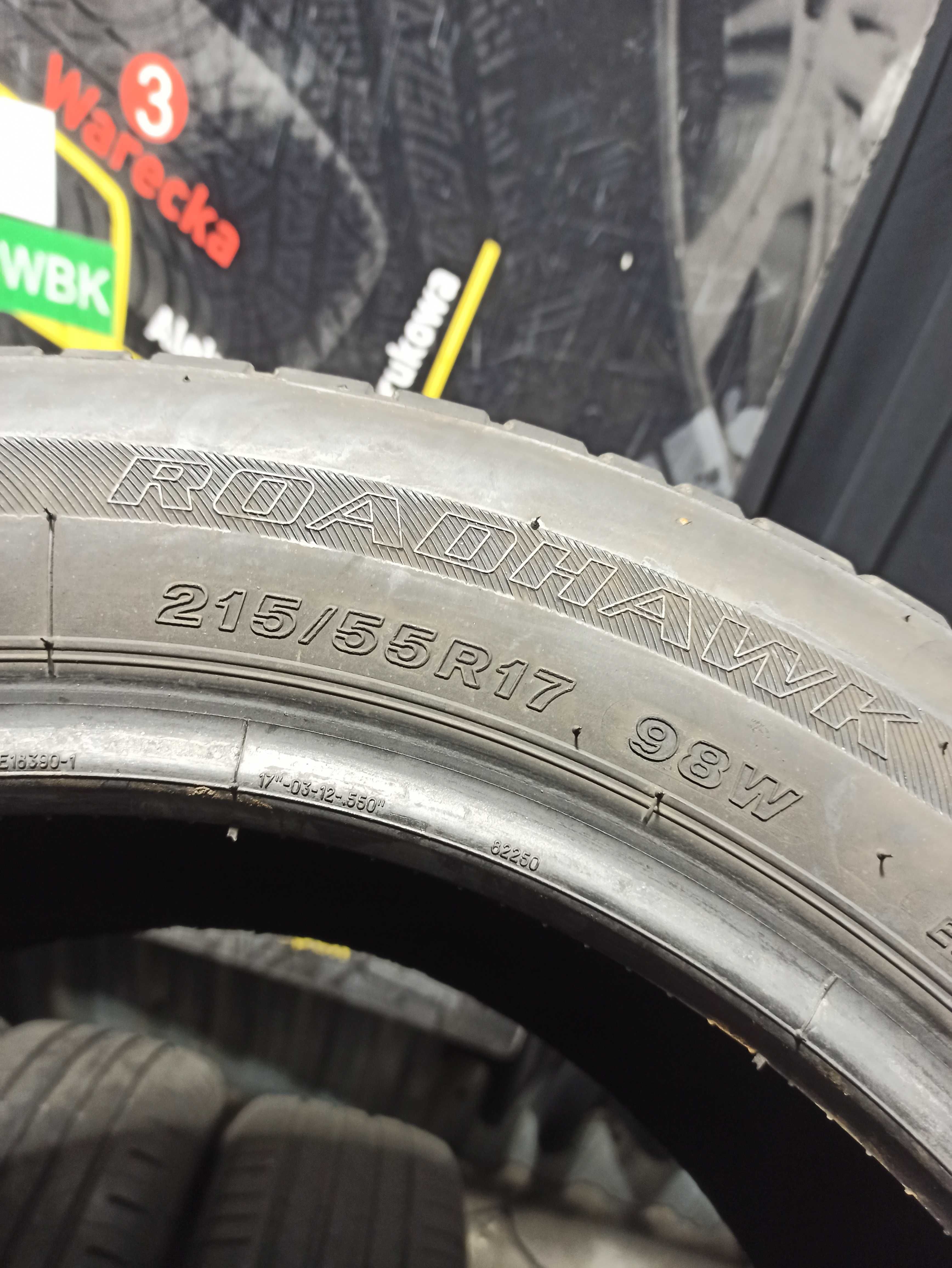 Opony Letnie 215/55/17 FIRESTONE ROADHAWK #1765