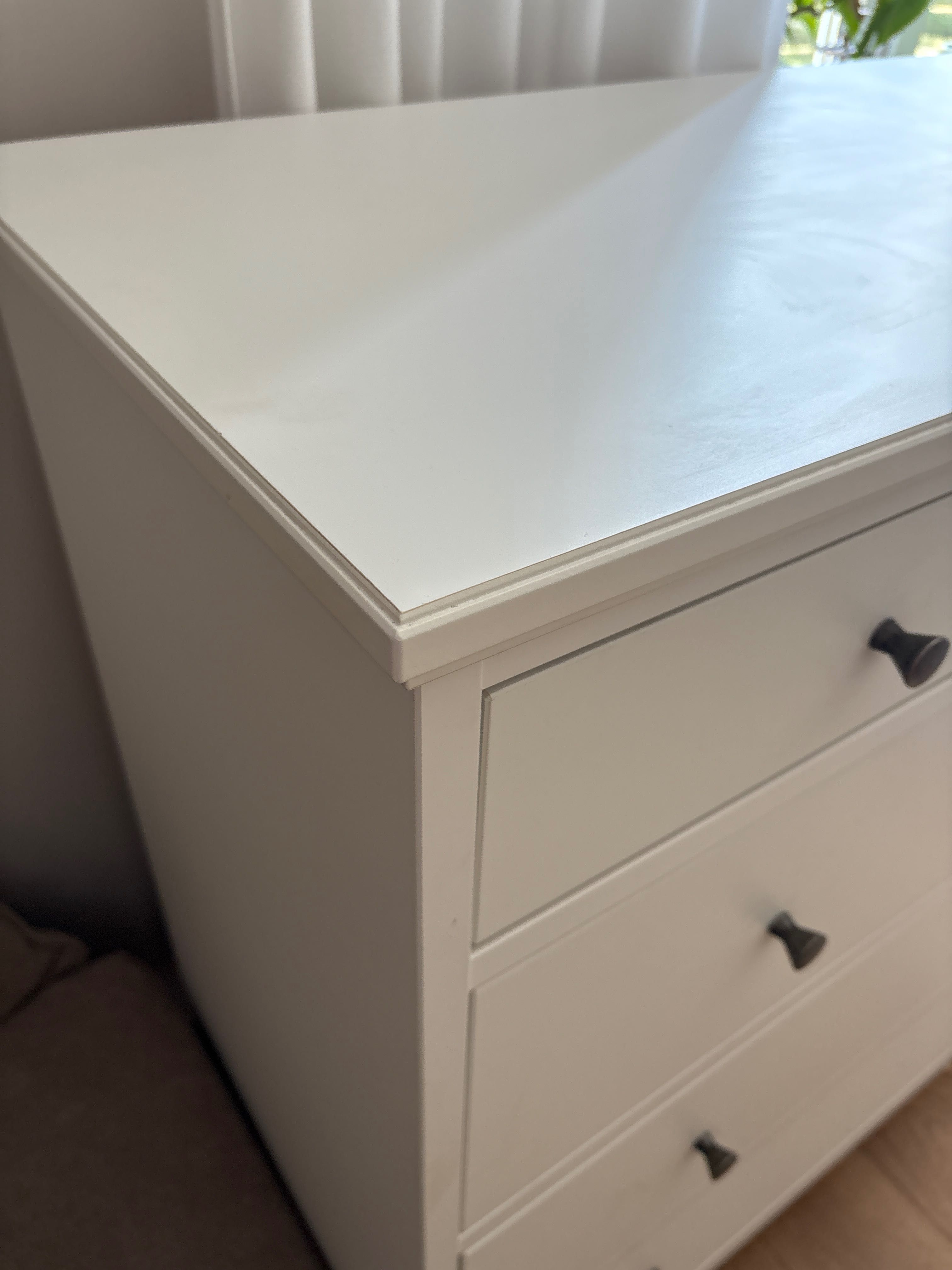 IDANÄS IKEA Komoda, 4 szuflady, biały, 104x118 cm