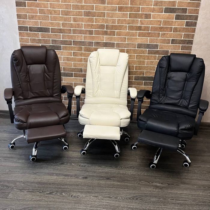 Крісло офісне+МАСАЖ  Офисное компютерное кресло крісло геймерське стул