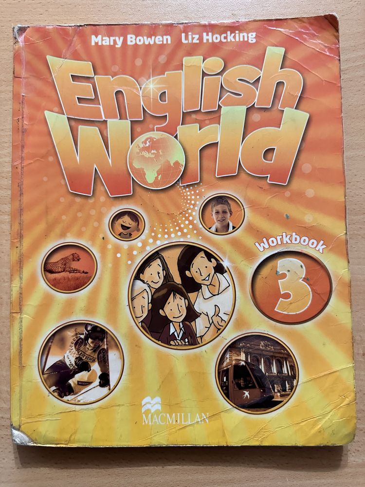 English Word 3 , дві книги, підручники