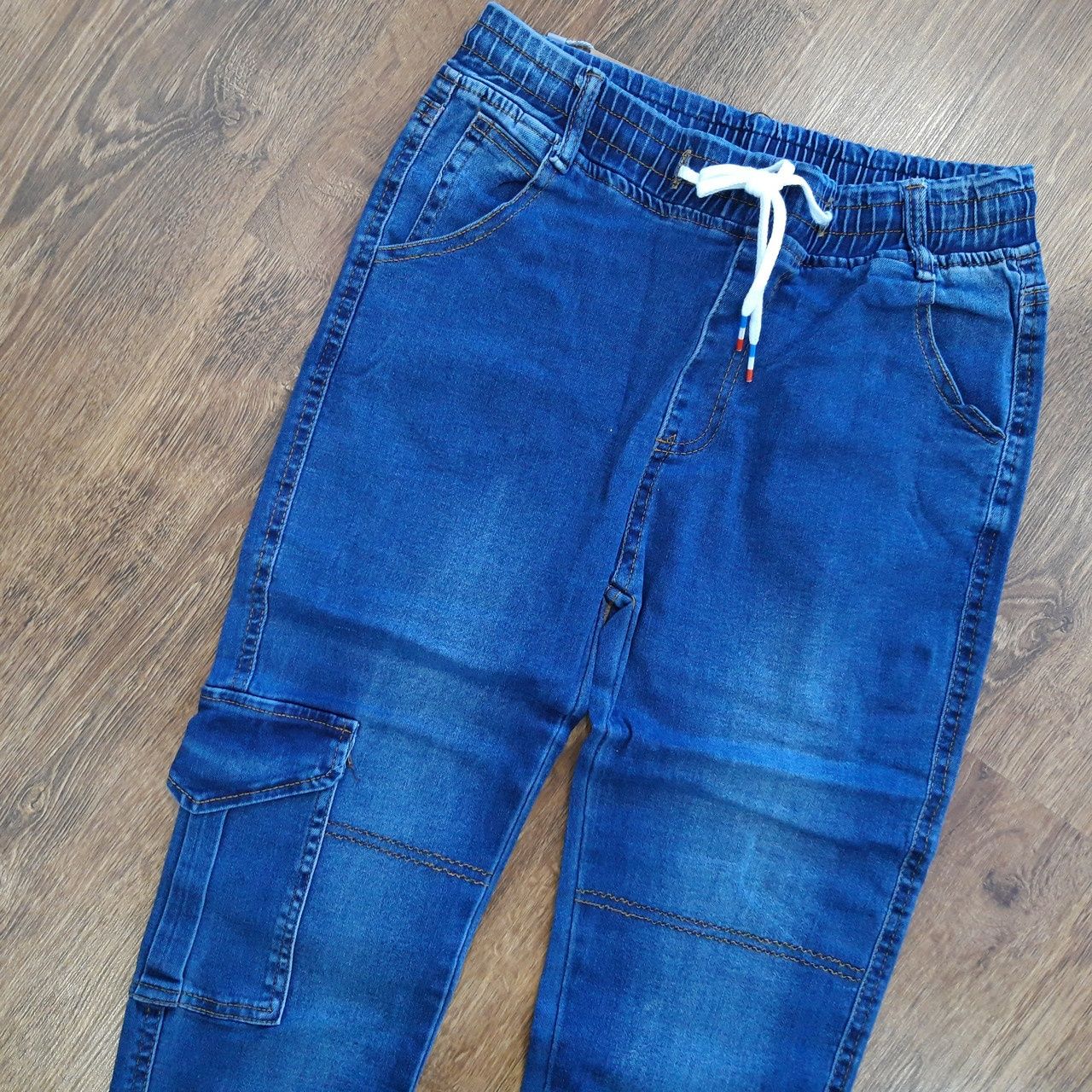 Джегінси, джинси на резинці жіночі 46 р., ОС 100 см