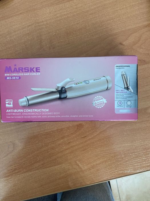 Міні-бездротова плойка для волосся Marske MS-5610