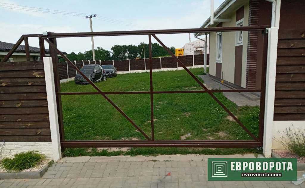 Откатные Ворота Под Зашивку 5000х1920 с Фурнитурой Цена 16000 грн!