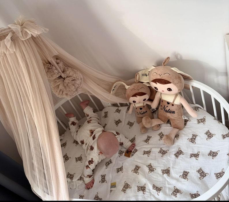 Łóżeczko okrągłe dla dziecka