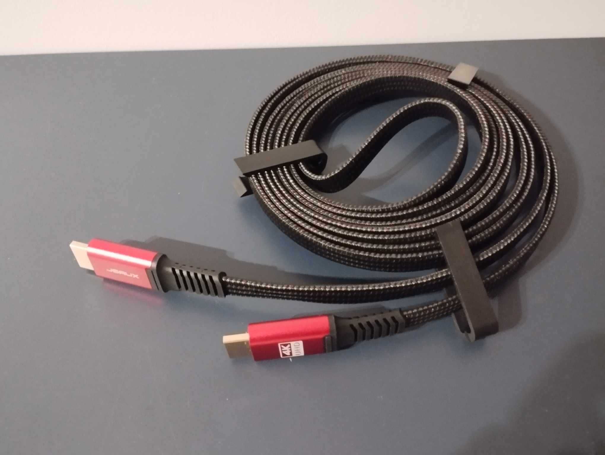 Kabel HDMI 2.0 JSAUX 3M 4K UHD 18GB/S 1080P Czerwony