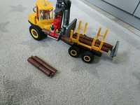 Playmobil 6813 traktor z przyczepą na drewno