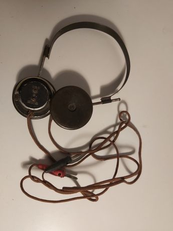 Wojskowe stare słuchawki rfh 2 vintage