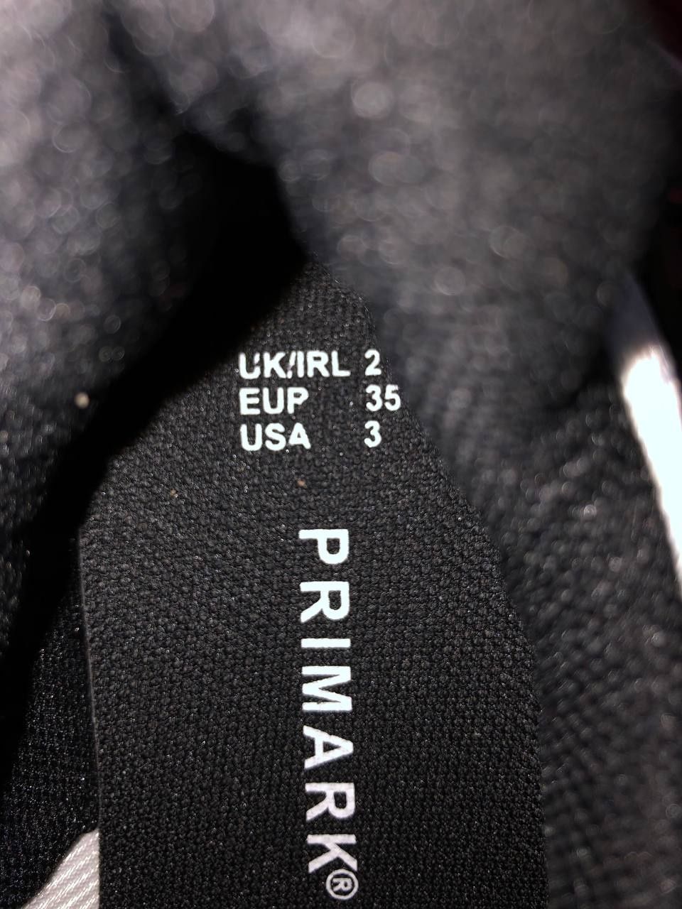 кроссовки PRIMARK..Новые