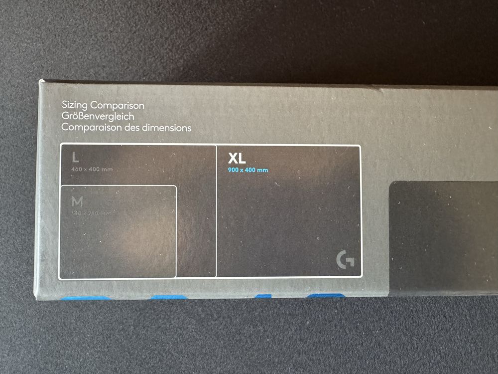 Tapete de rato Logitech G840 XL (900mm X 400mm)