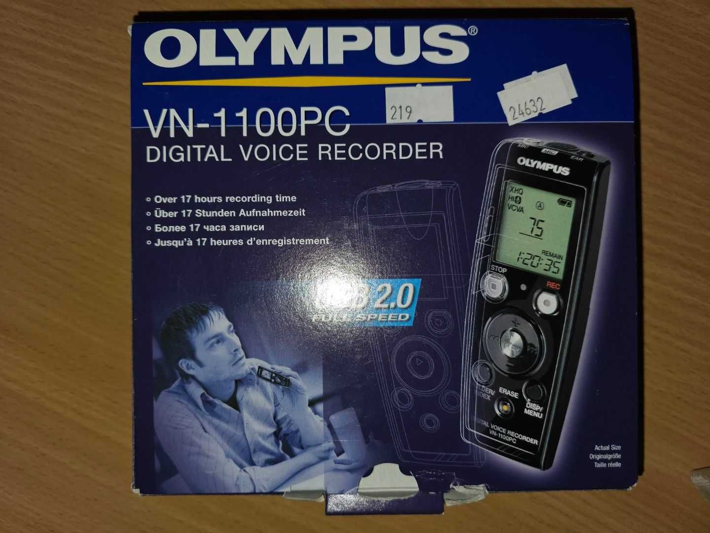 Dyktafon OLYMPUS VN-1100 voice recorder