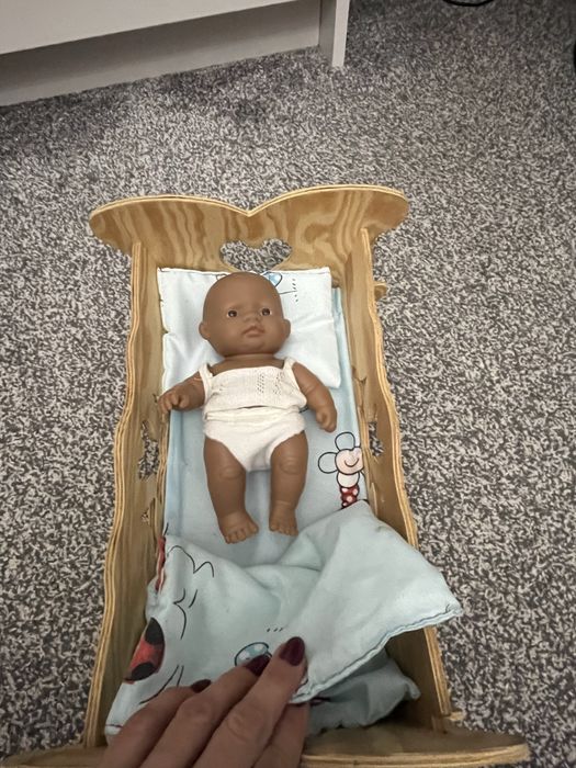 Wózek dla lalek, kołyska i wanienka plus lalki OKAZJA