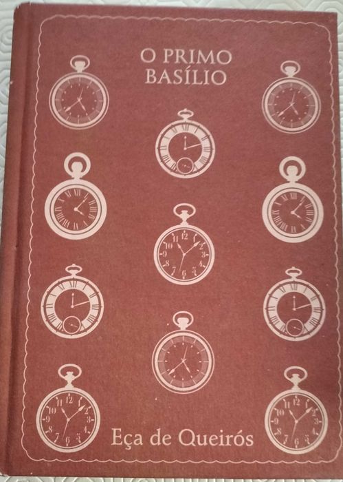 Livro "O Primo Basílio" de Eça de Queiróz (Capa dura)