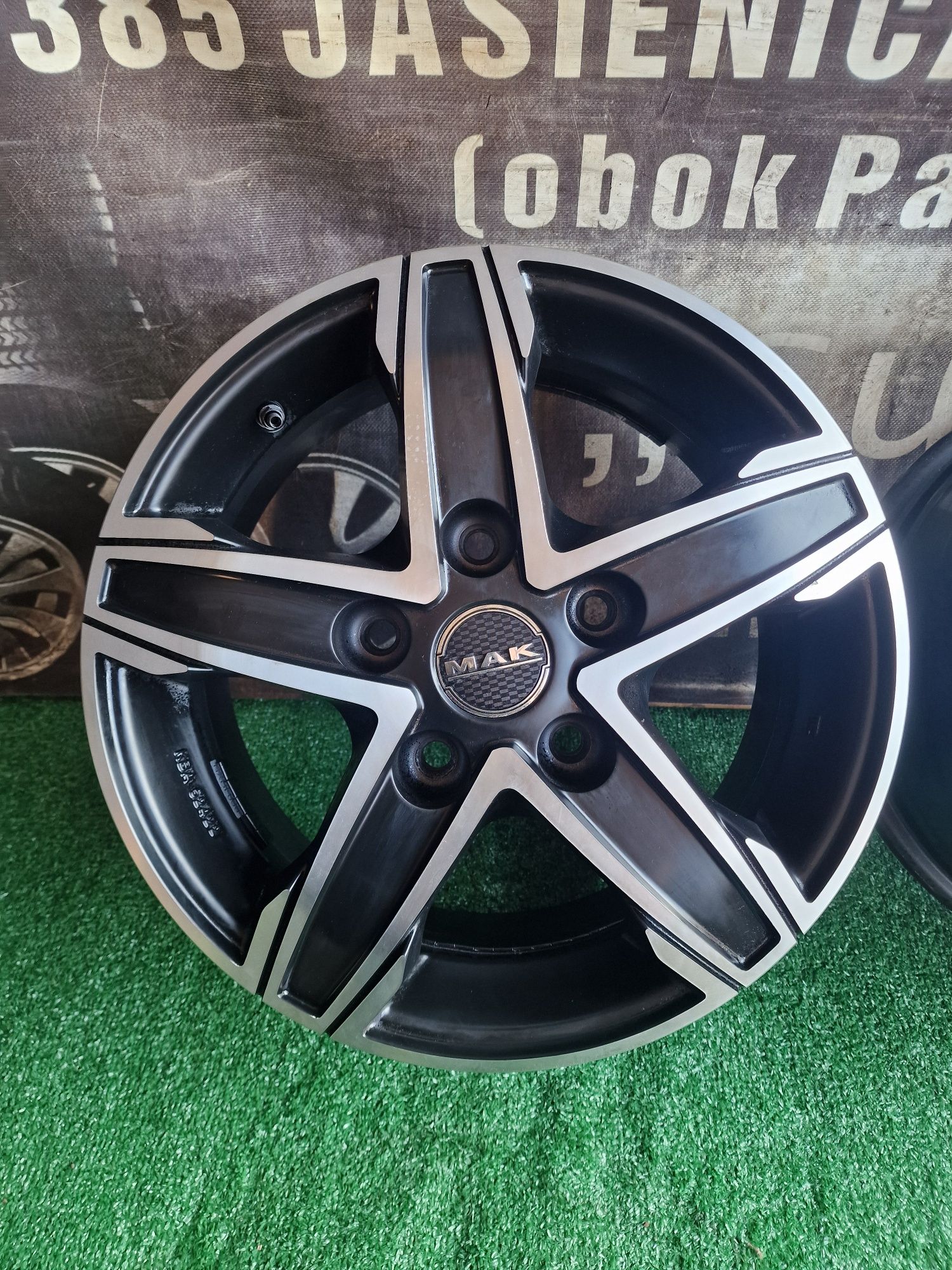 Alufelgi 16 5×130 MAK Fiat Ducato Peugeot Boxer Citroen Jumper Nowe