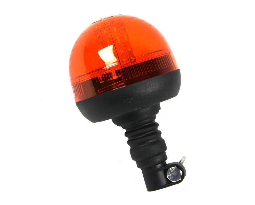 Lampa ostrzegawcza LED kogut na elastyczny trzpień 12/24V