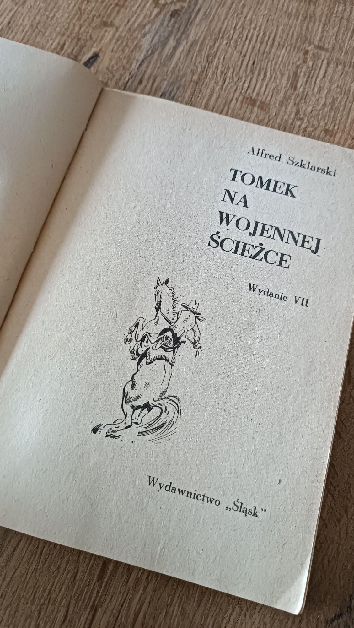 Alfred Szklarski "Tomek na wojennej ścieżce"