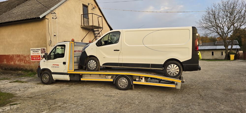 Transport autolawetą  zapraszam