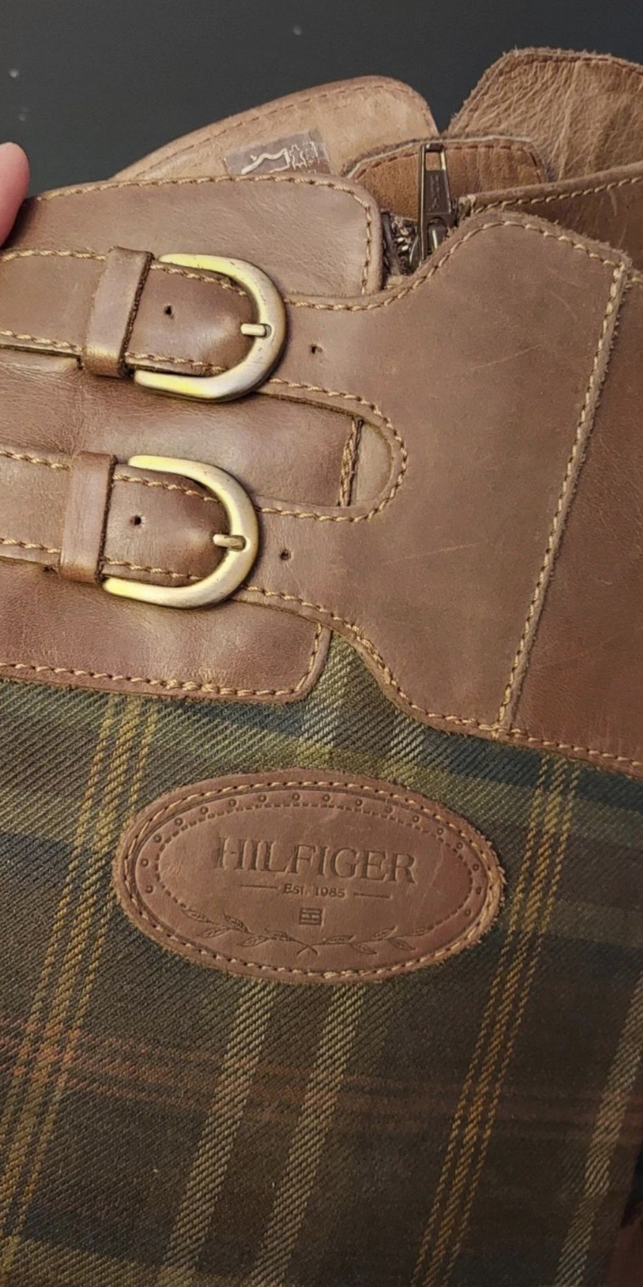 Kozaki oficerki Tommy Hilfiger 39