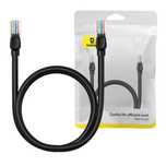 Kabel Sieciowy Baseus Ethernet Cat5, 1M (Czarny)