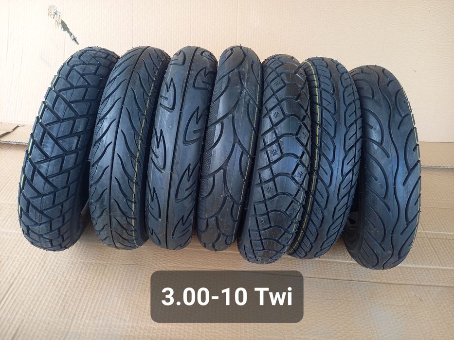 Шина/Резина на мопед Новые 3.00-10* 90/90-10* 3.50-10* 110/90-10
