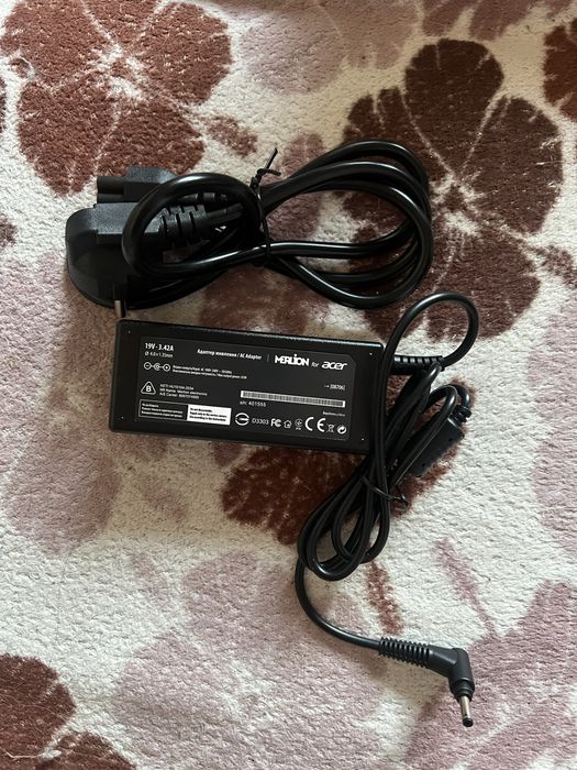 Блок для зарядки на ноутбук Acer 19V 3.42A 65 Вт