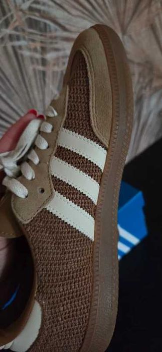 Buty damskie Trampk adidas Samba OG brązowy R.44