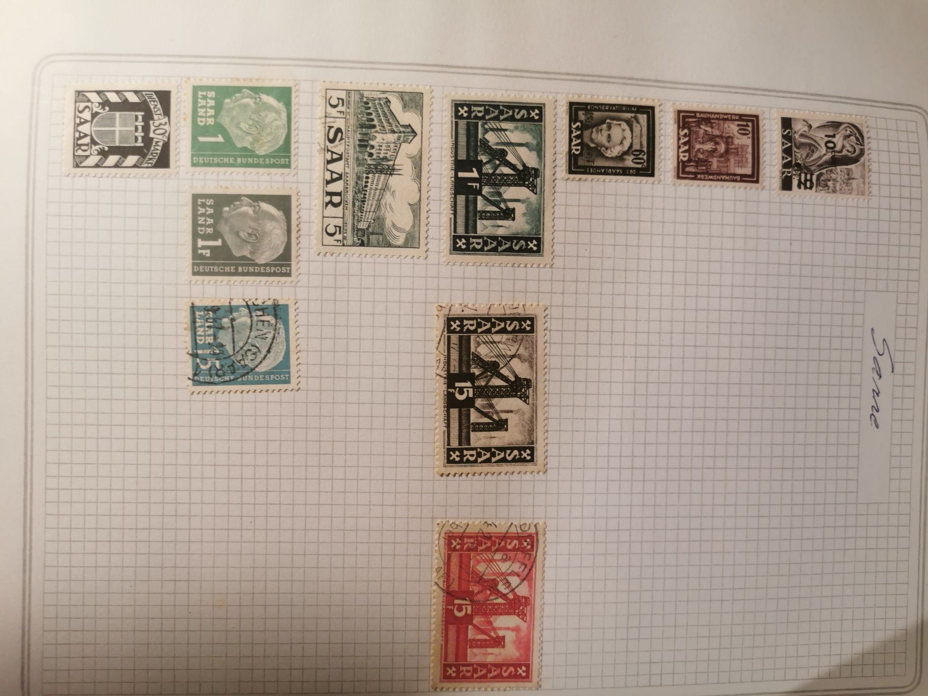 Grande Coleção de selos