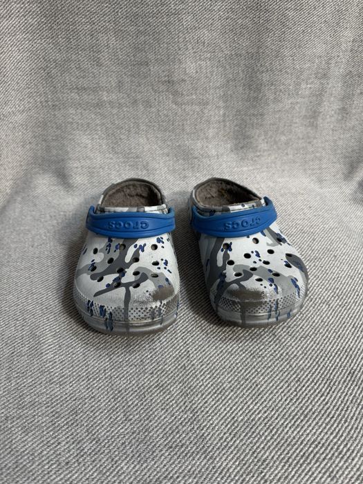 Crocs C10 27/28 dziecięce klapki chodaki ocieplane