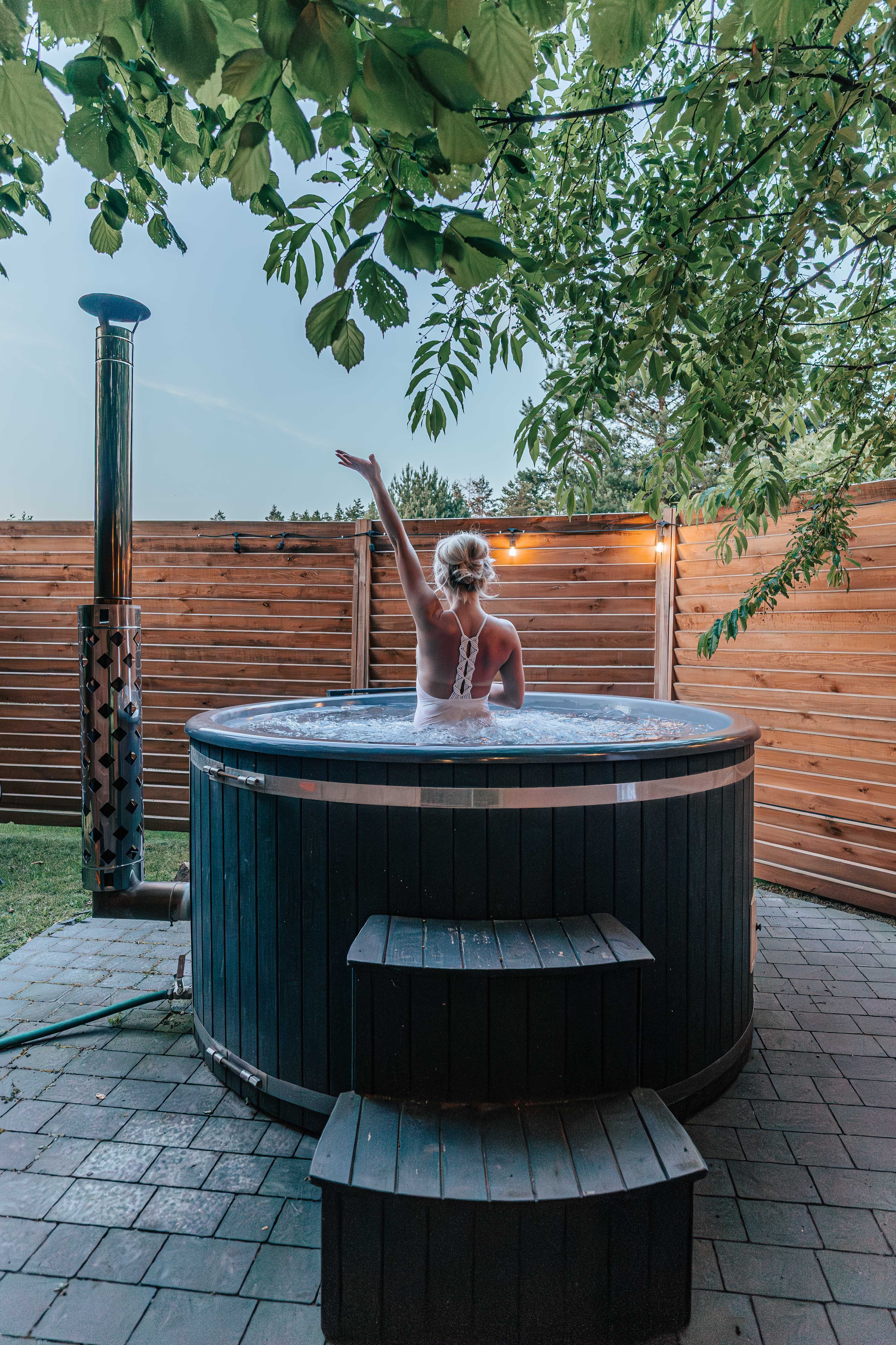 Przystanek Roztocze- domki, jacuzzi, las i wiosna!