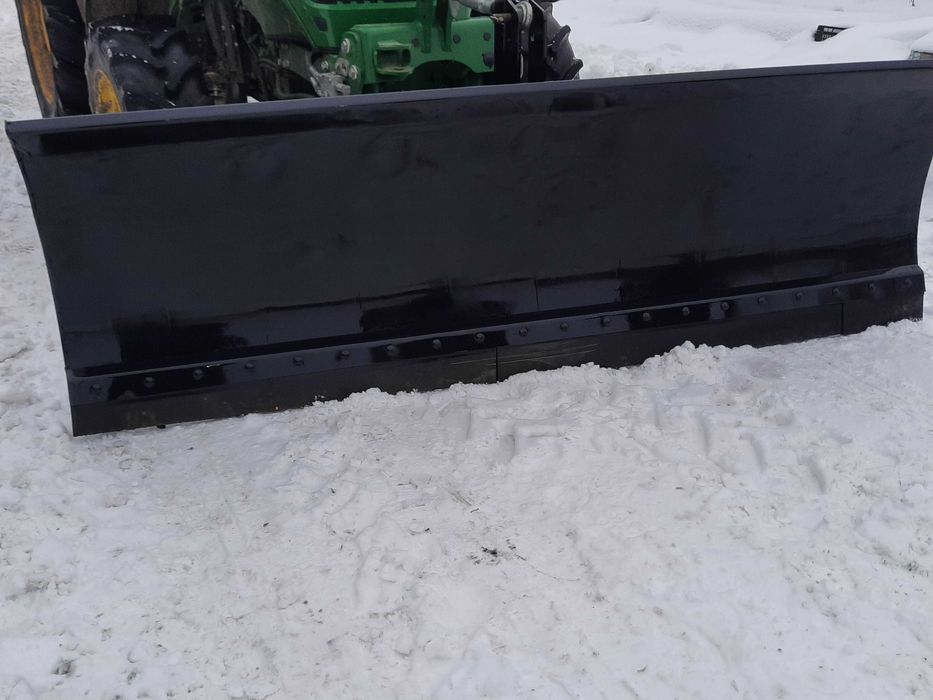 Pług Spych Zgarniacz do śniegu kiszonki obornika paszy 2M